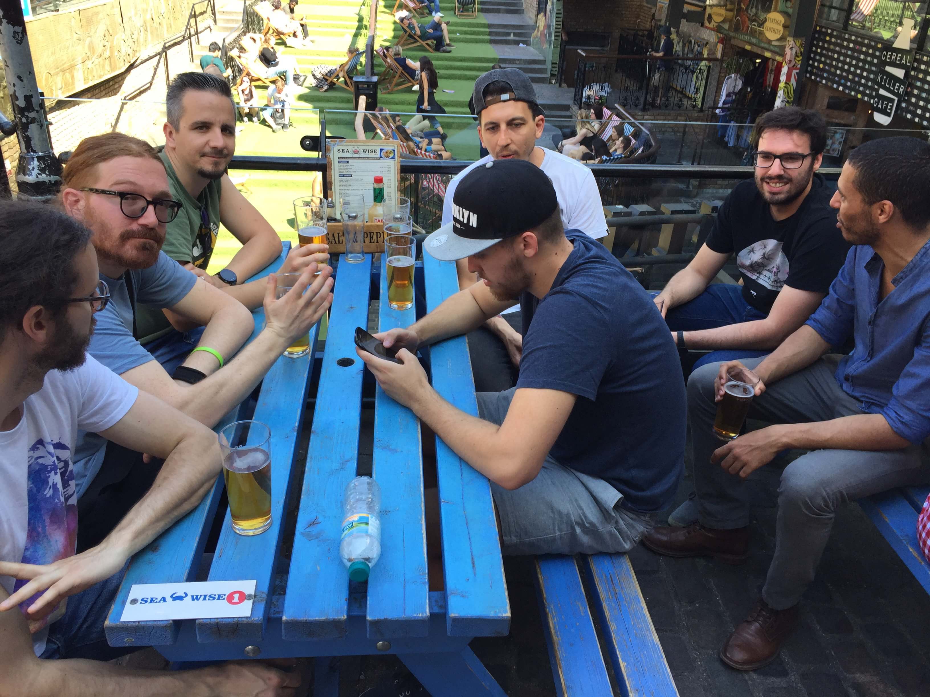 Near the conference venue