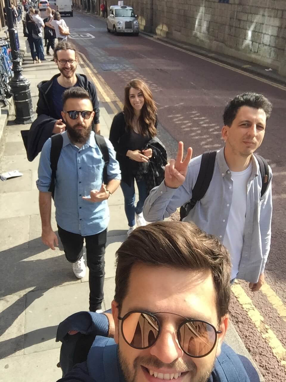 Near the conference venue