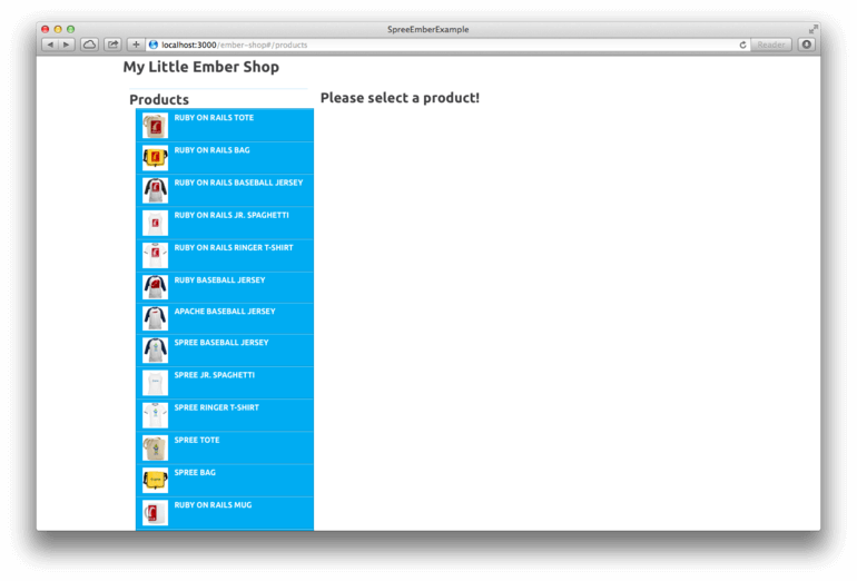 The finishing touch, product details placeholder